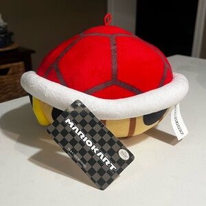 Mario Kart Nintendo Red Shell Plush Toy